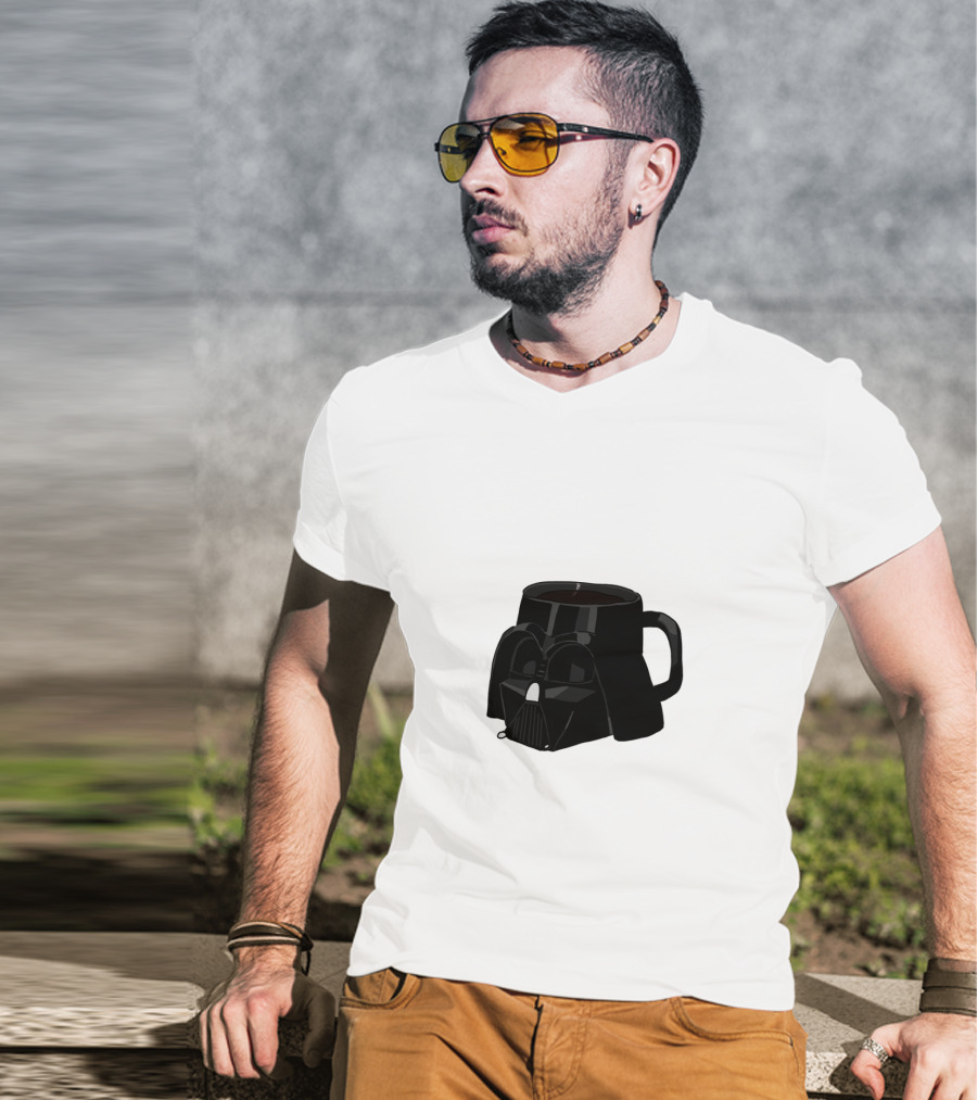 Darth Vader I Like My Coffee On The Dark Side T-Shirt
