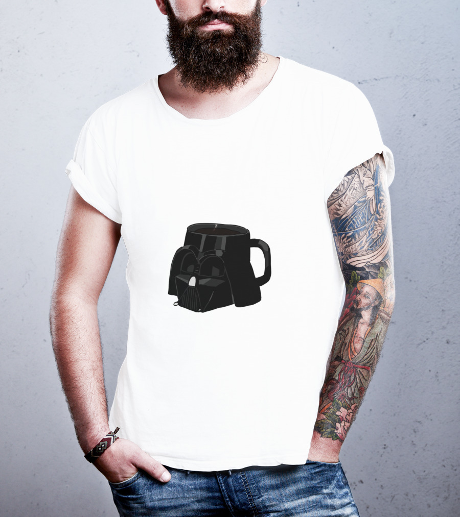Darth Vader I Like My Coffee On The Dark Side T-Shirt