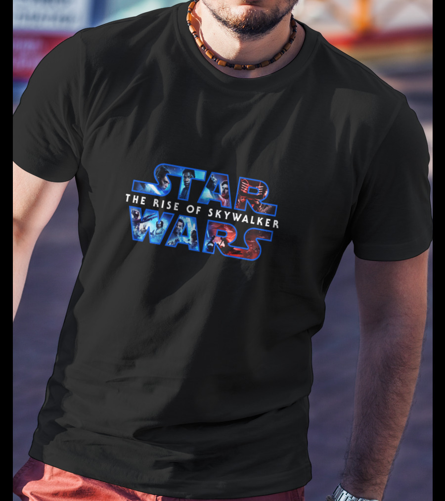 Star Wars The Rise Of Skywalker Characters And Scenes In T-Shirt
