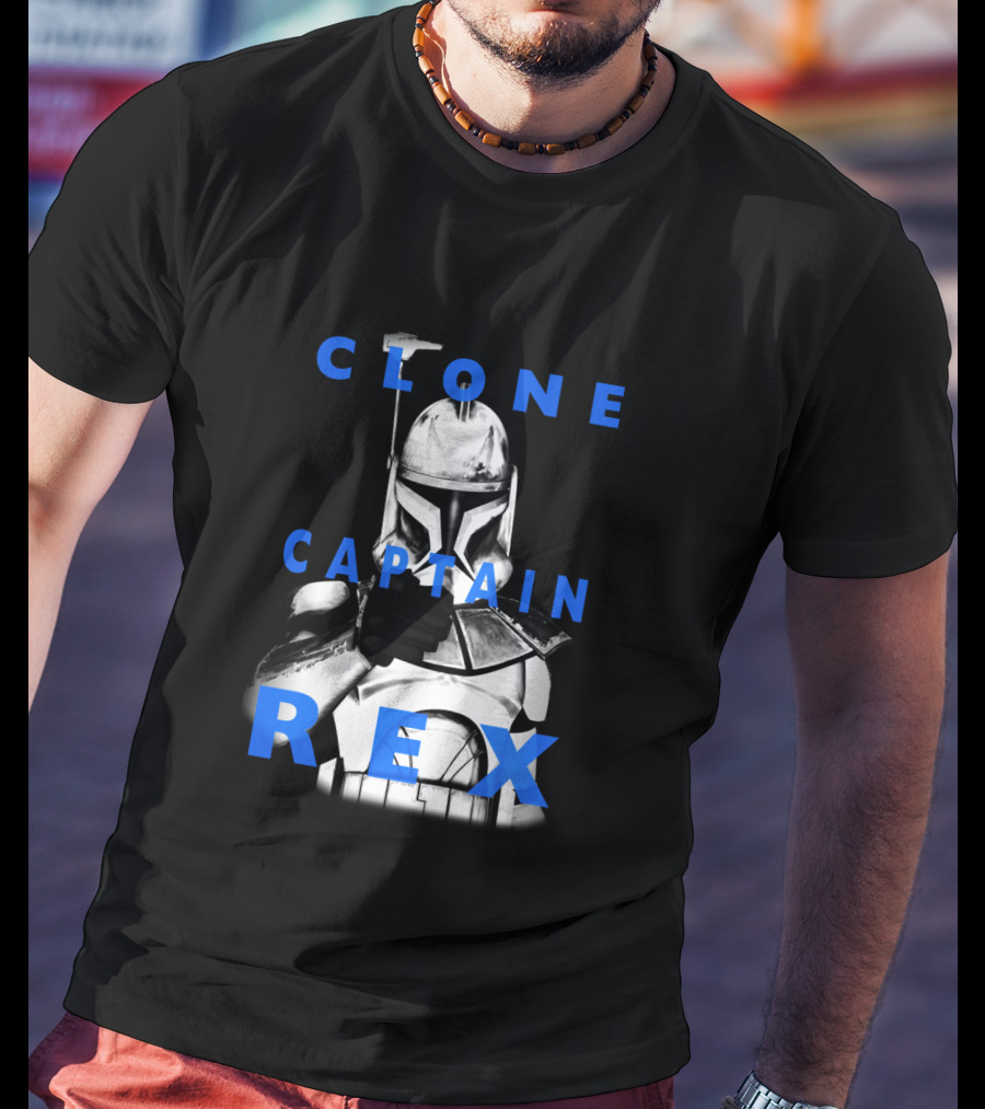 Star Wars The Clone Wars Clone Captain Rex T-Shirt