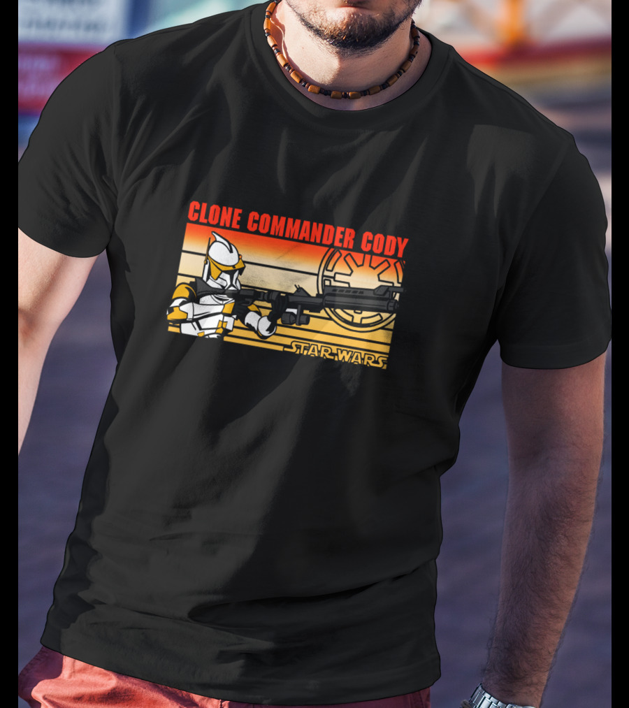 Star Wars Clone Commander Cody Panel T-Shirt