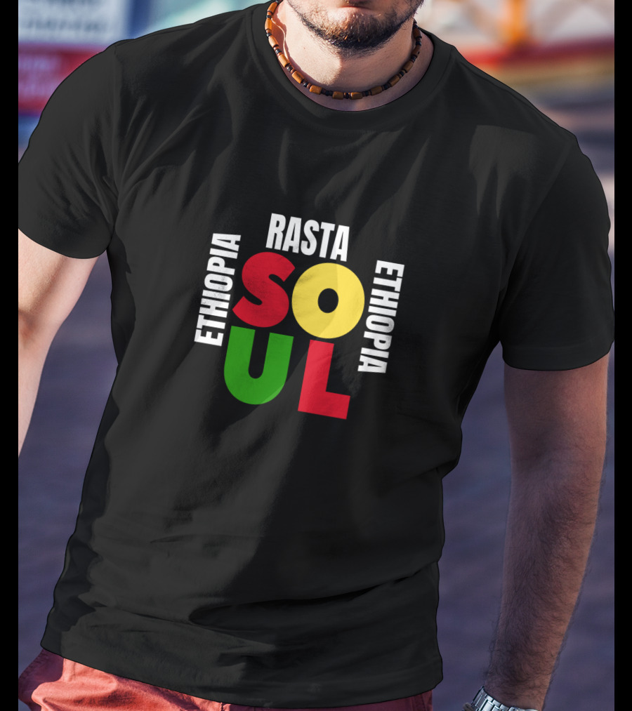 Ethiopia Rasta Soul Heritage Connection T-Shirt