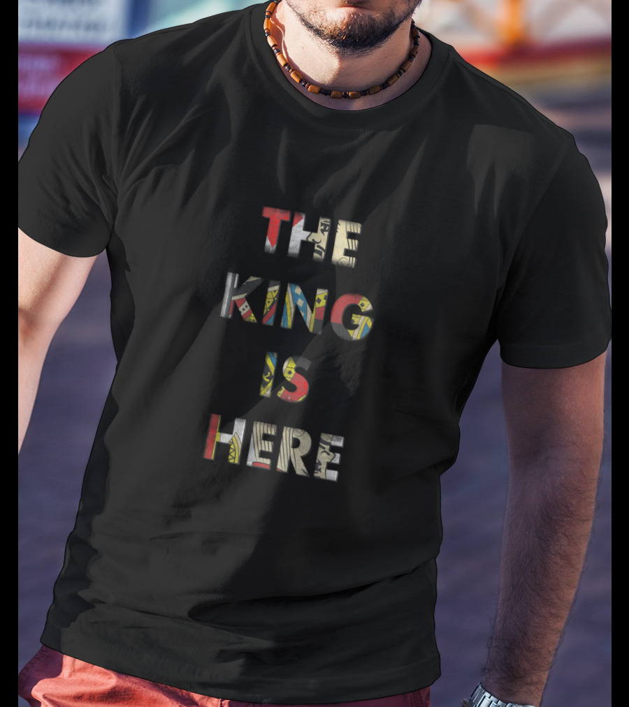 The King Is Here Playing Cards Poker Diamond T-Shirt