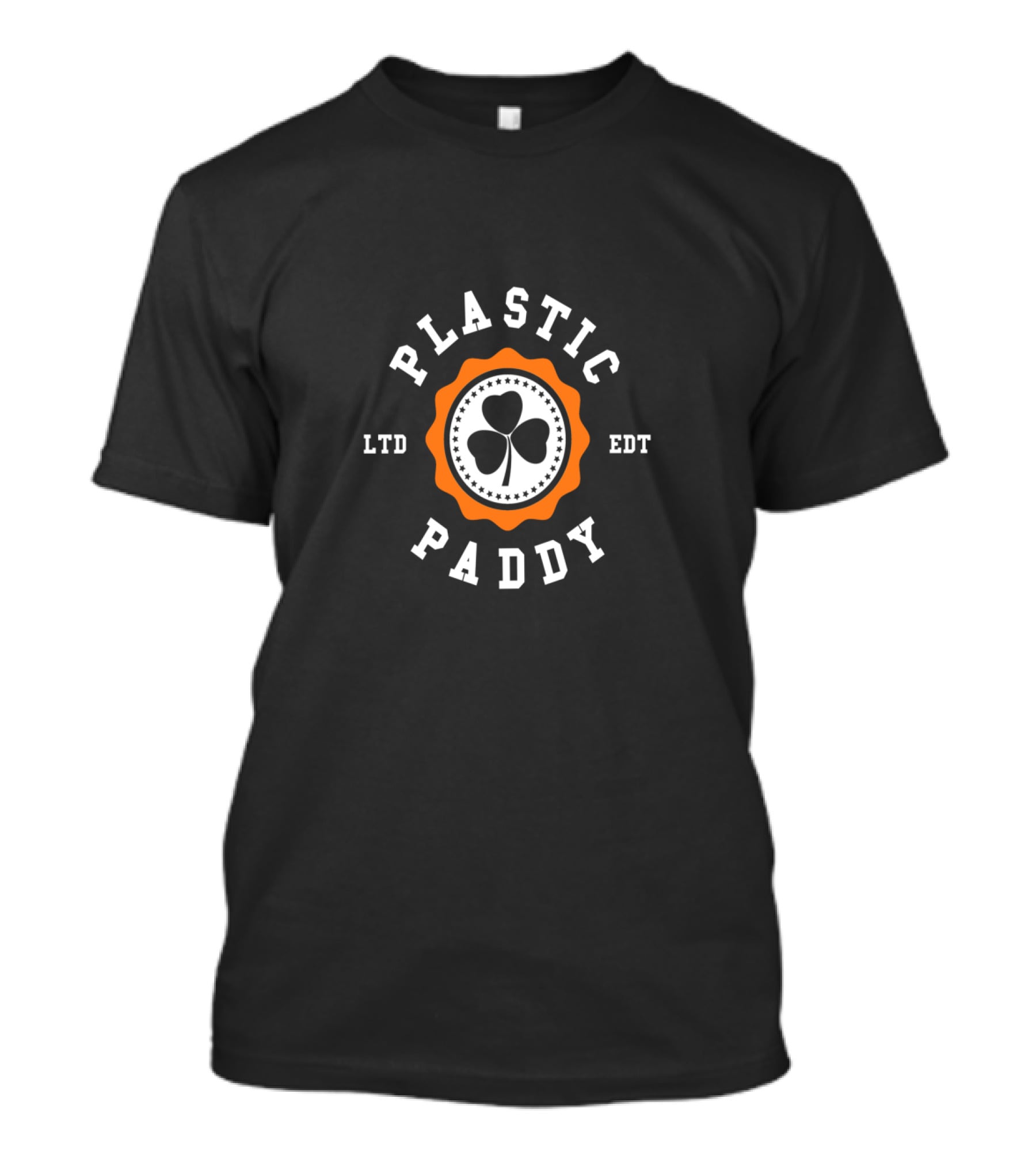 Plastic Paddy Ltd Edt Shamrock Funny St Patricks Day Irish Fans T-Shirt