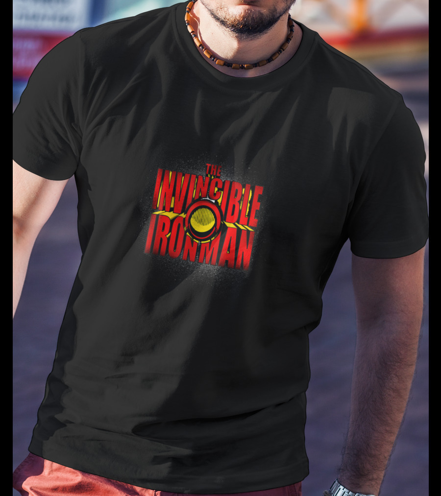 Marvel The Invincible Iron Man Pop Out Stark Tech Armor T-Shirt