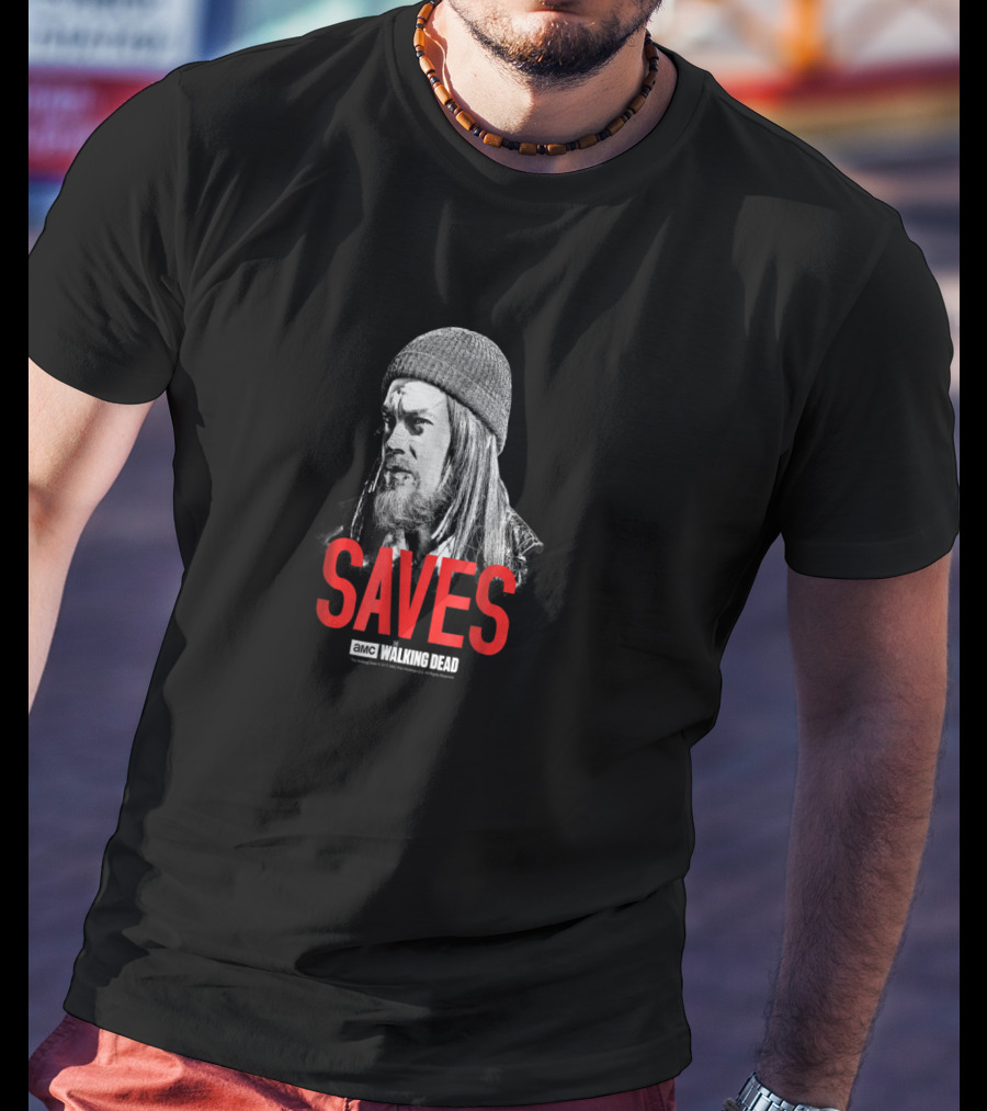 AMC Walking Dead Jesus Saves Character T-Shirt