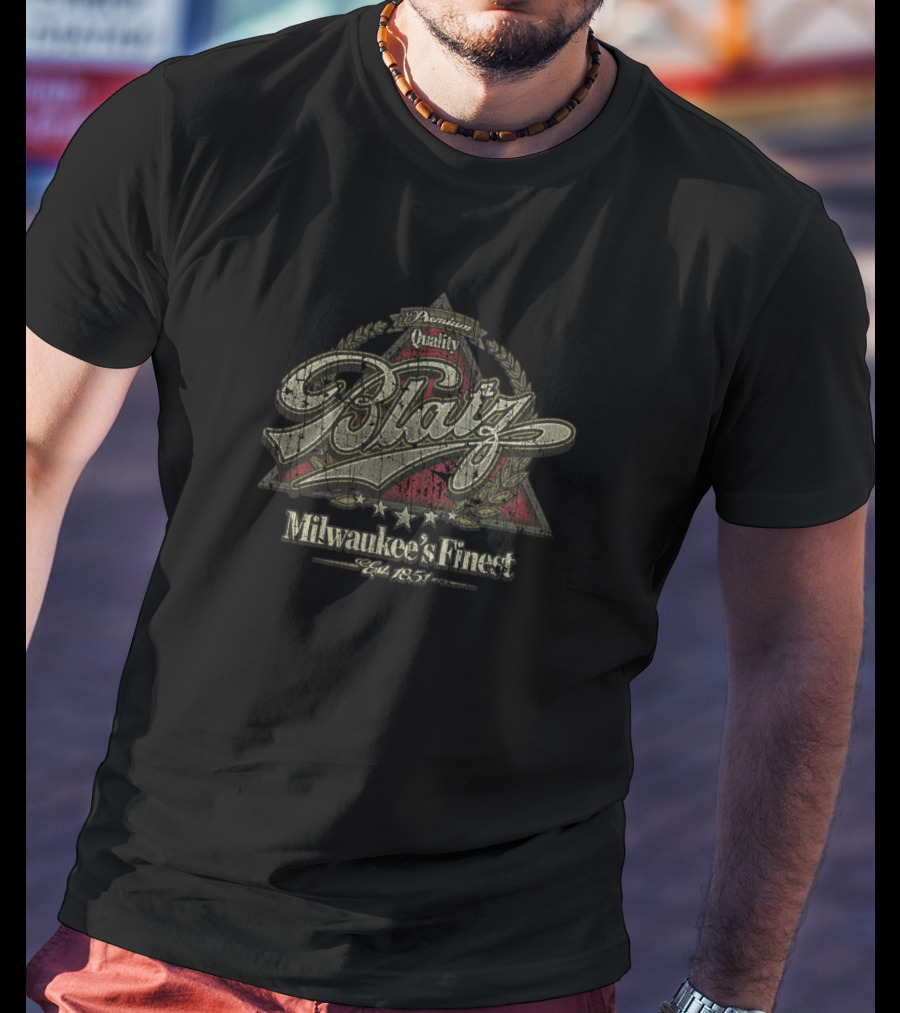 Blatz Beer Milwaukee's Finest Est 1851 T-Shirt