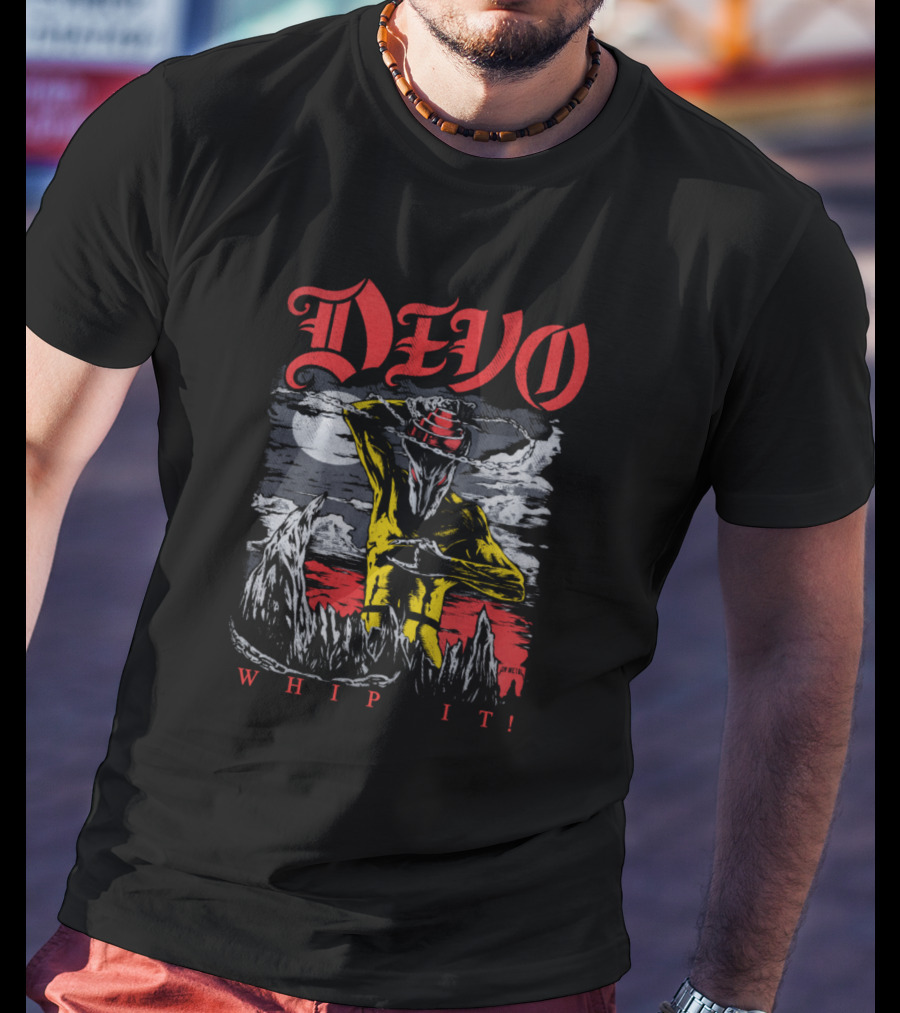 DEVO Whip It Surreal Cowboy T-Shirt