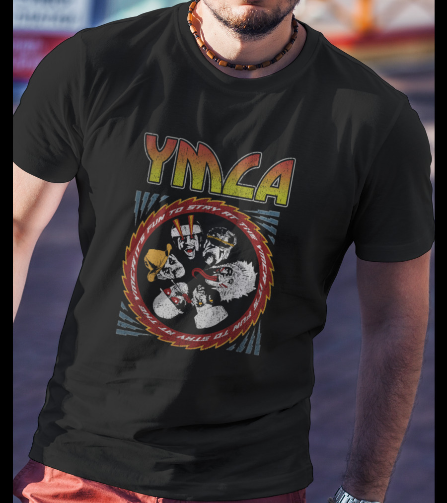 YMCA Disco Disco Zombie It's Fun To Stay At The YMCA T-Shirt
