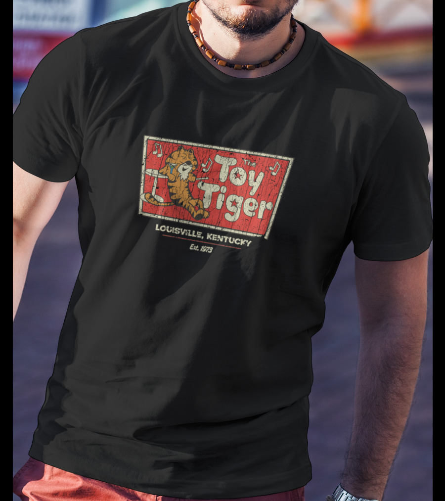 The Toy Tiger Louisville Kentucky Est. 1973 T-Shirt