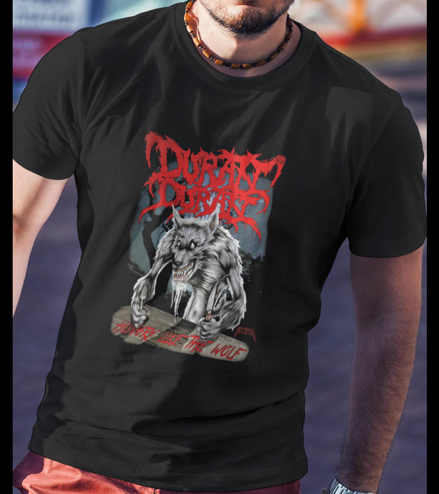 Duran Duran Hungry Like The Wolf Werewolf Horror T-Shirt