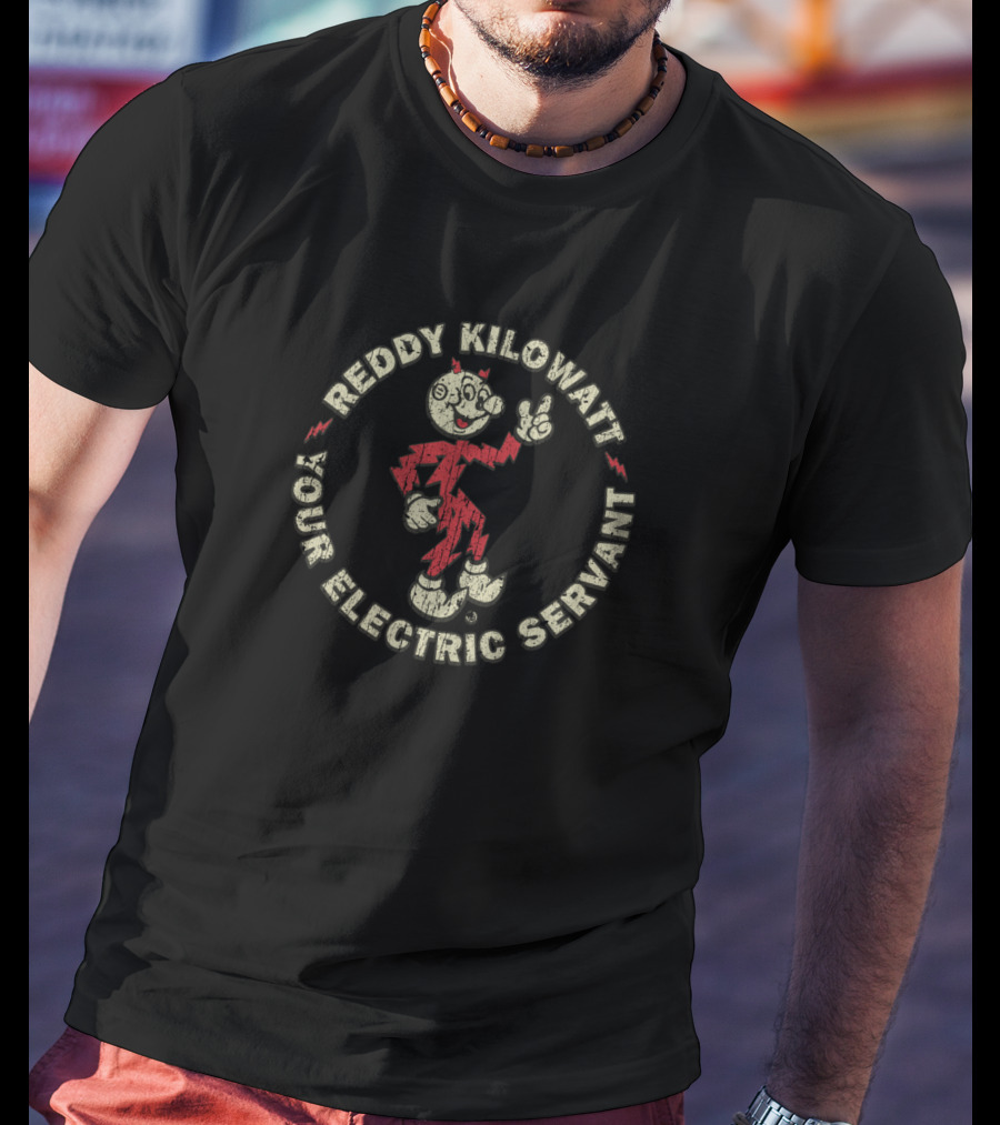 Reddy Kilowatt Your Electric Servant T-Shirt