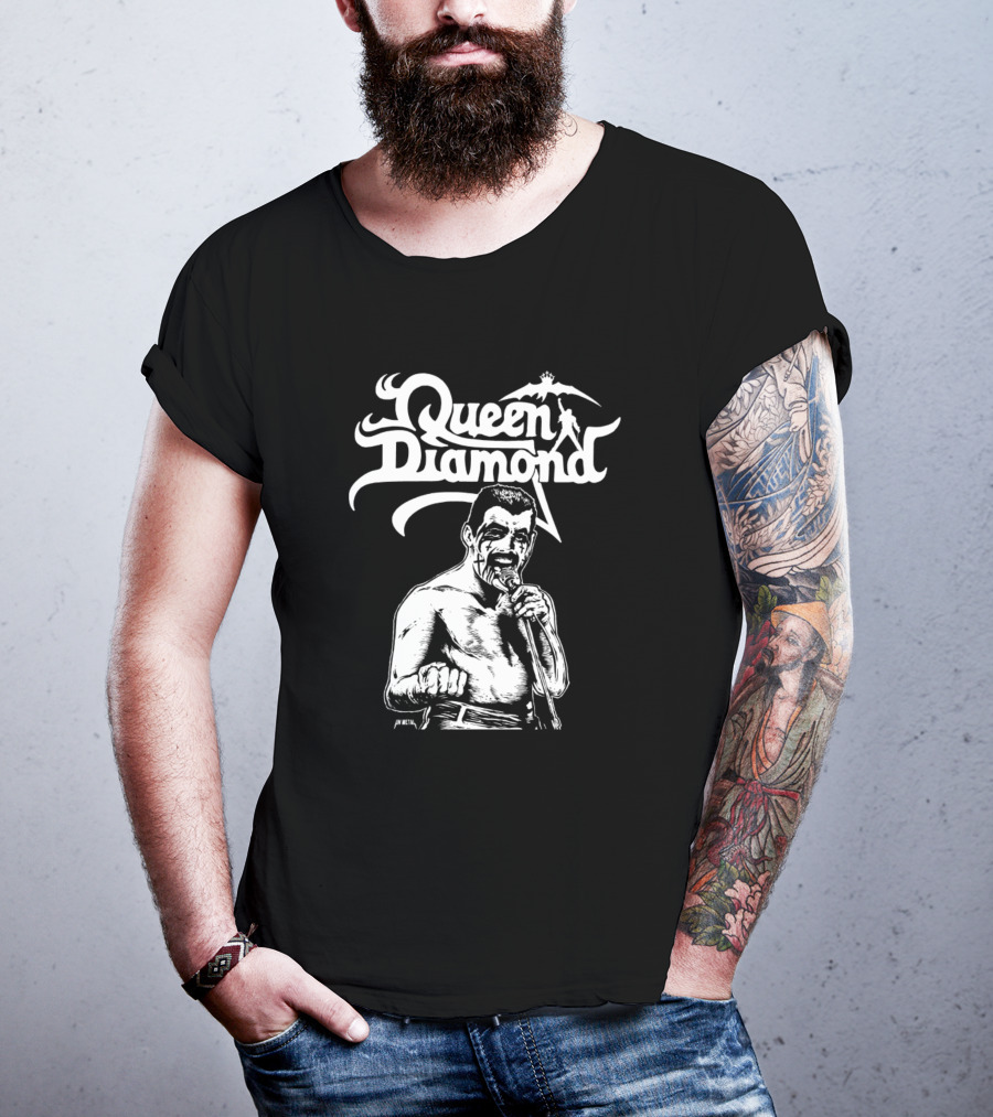 Queen Diamond God Save King Diamond T-Shirt