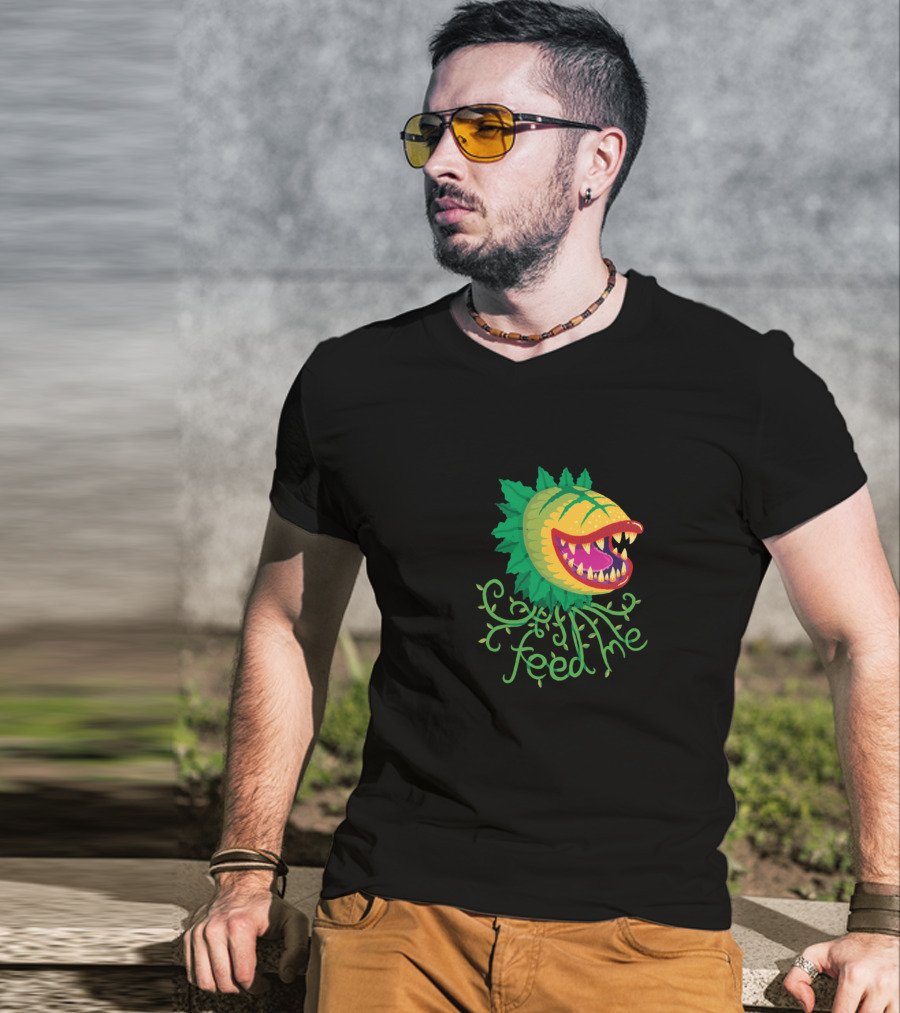 Little Shop Of Horrors Feed Me Audrey II T-Shirt