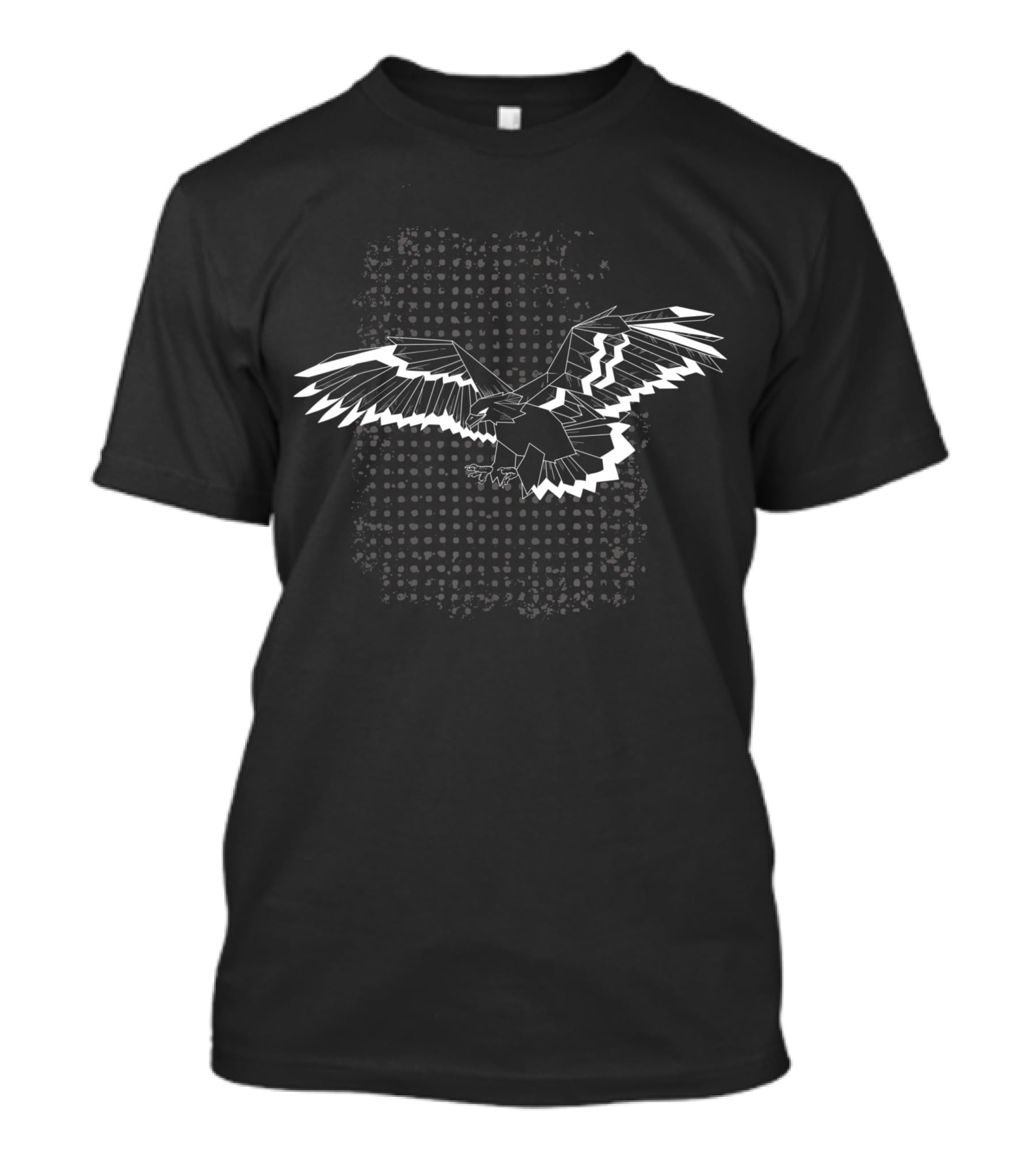 Geometric Falconry Pattern Falcon And Hawk T-Shirt