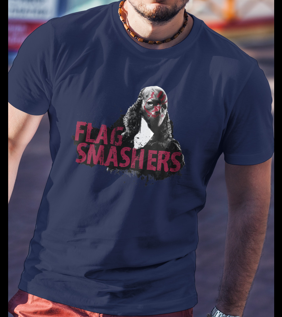 Marvel The Falcon And The Winter Soldier Flag Smashers Karli Flag T-Shirt