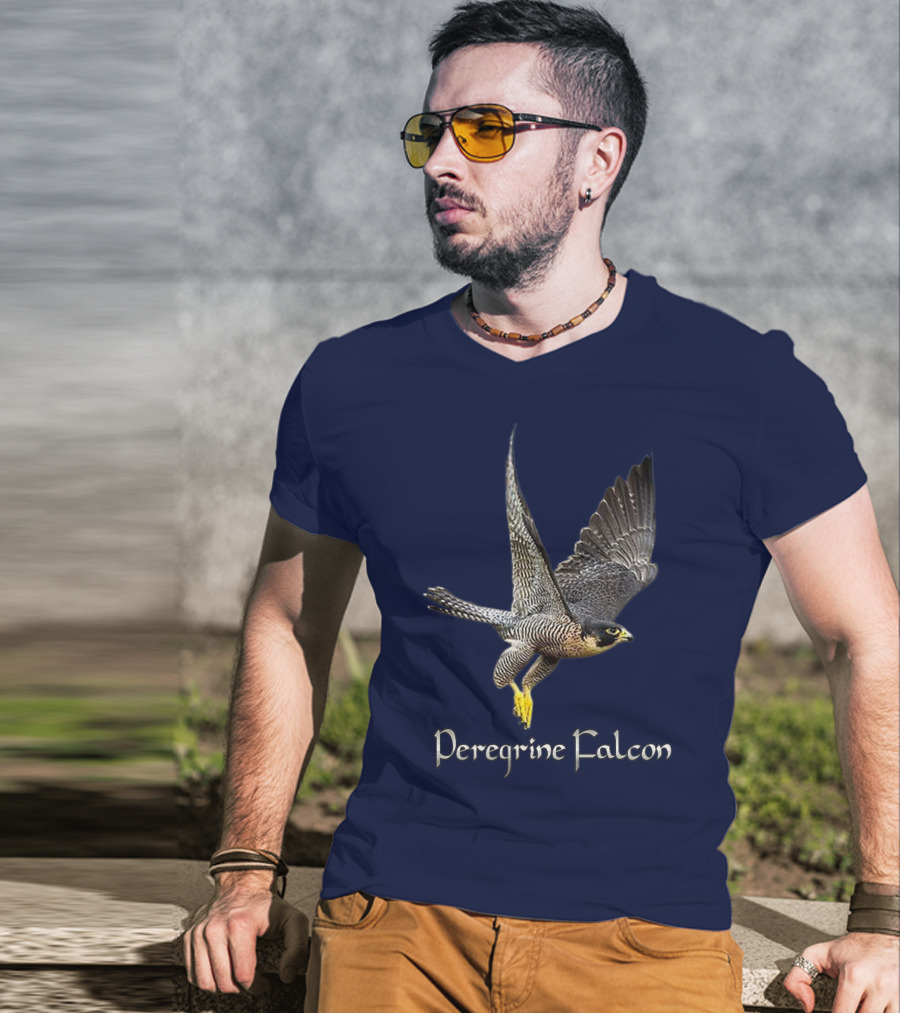 Peregrine Falcon In Flight T-Shirt