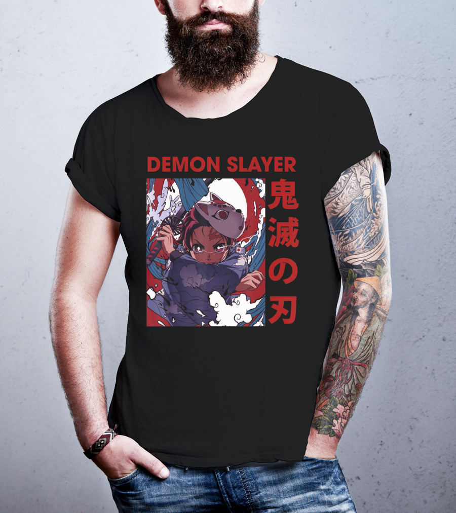 Demon Slayer Japanese Manga Character T-Shirt