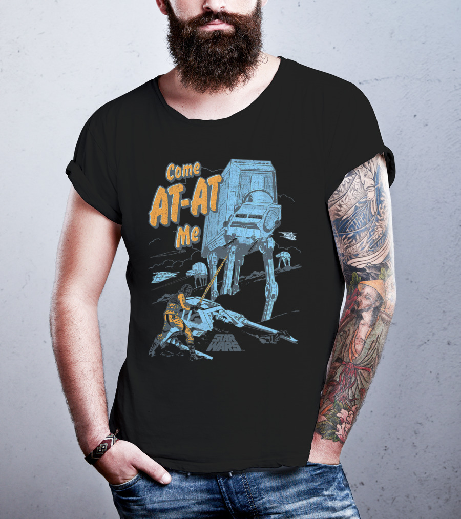 Come AT-AT Me Star Wars The Empire Strikes Back Battle Scene T-Shirt