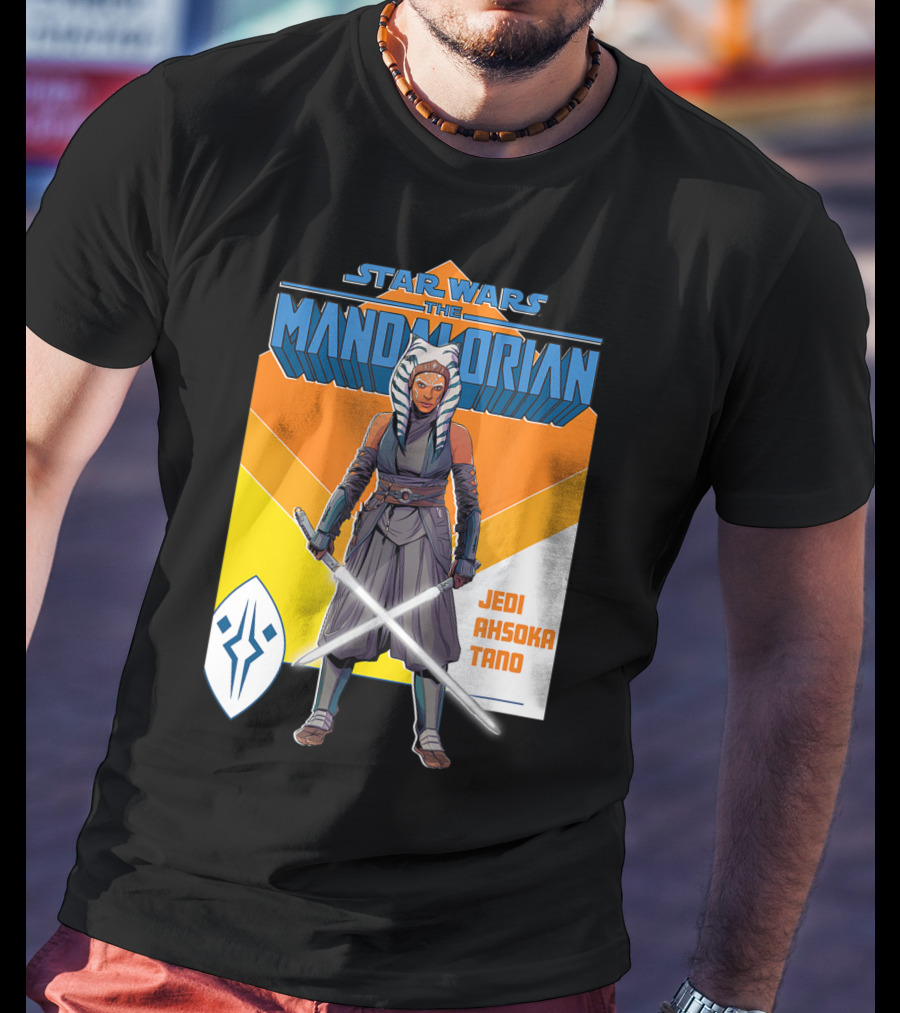 Star Wars The Mandalorian Jedi Ahsoka Tano Lightsaber T-Shirt