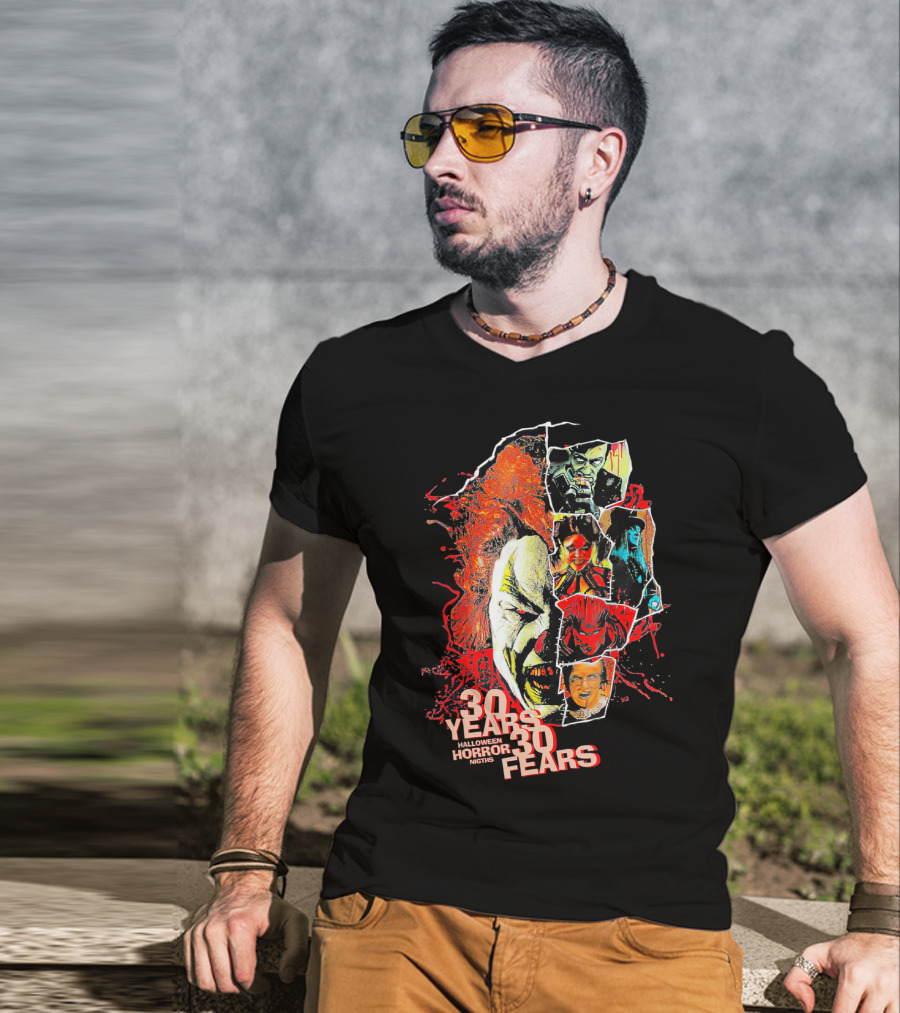 30 Years 30 Fears Halloween Horror Nights Universal Orlando T-Shirt