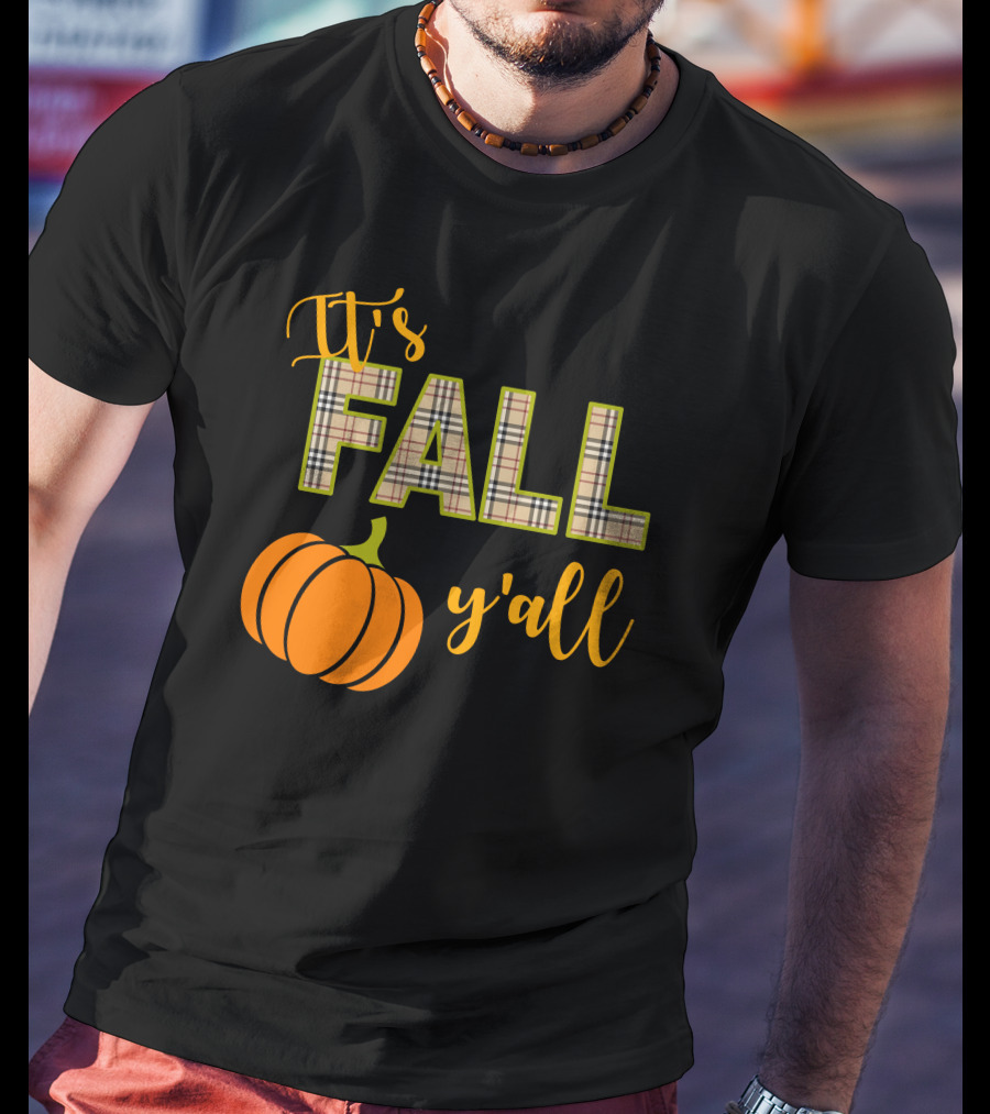 It's Fall Y'all Pumpkin T-Shirt