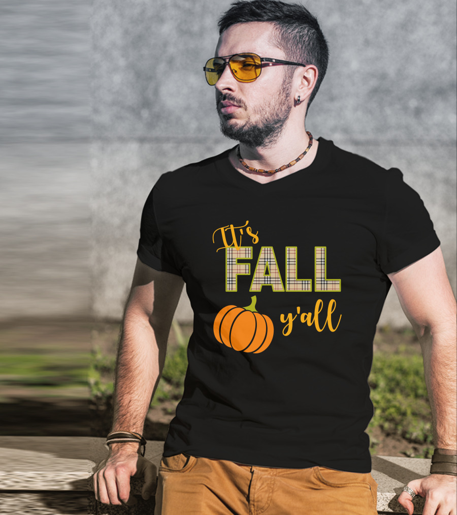 It's Fall Y'all Pumpkin T-Shirt