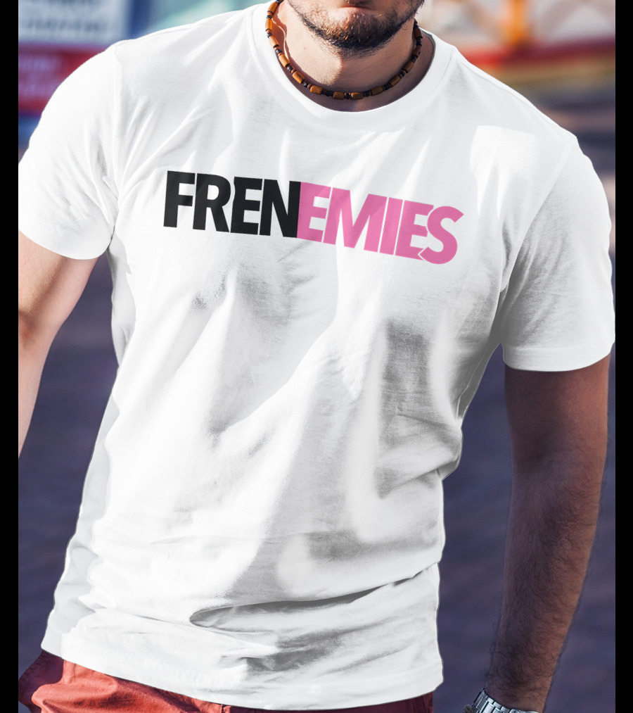 Frenemies Merchandise Logo Bold Pink T-Shirt