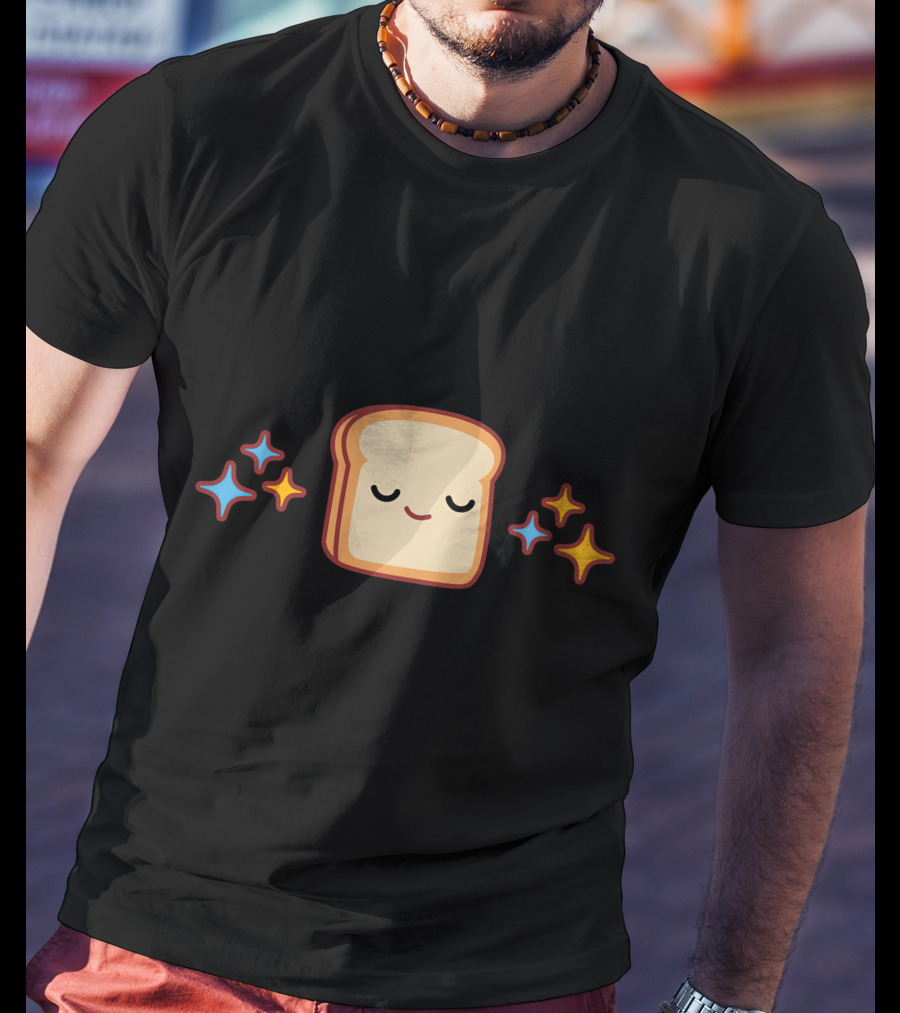 Kyr Speedy Merch Cute Toast With Sparkles T-Shirt