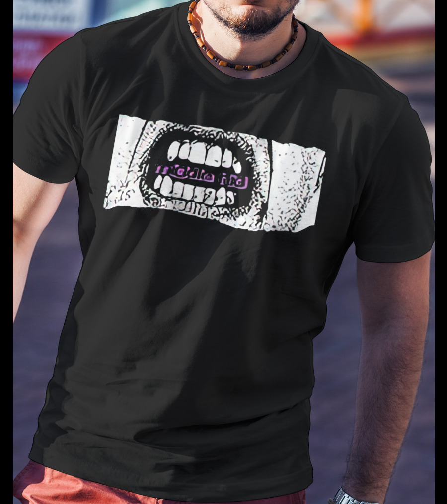 Chris Klemens Merch Mouth Open Text T-Shirt