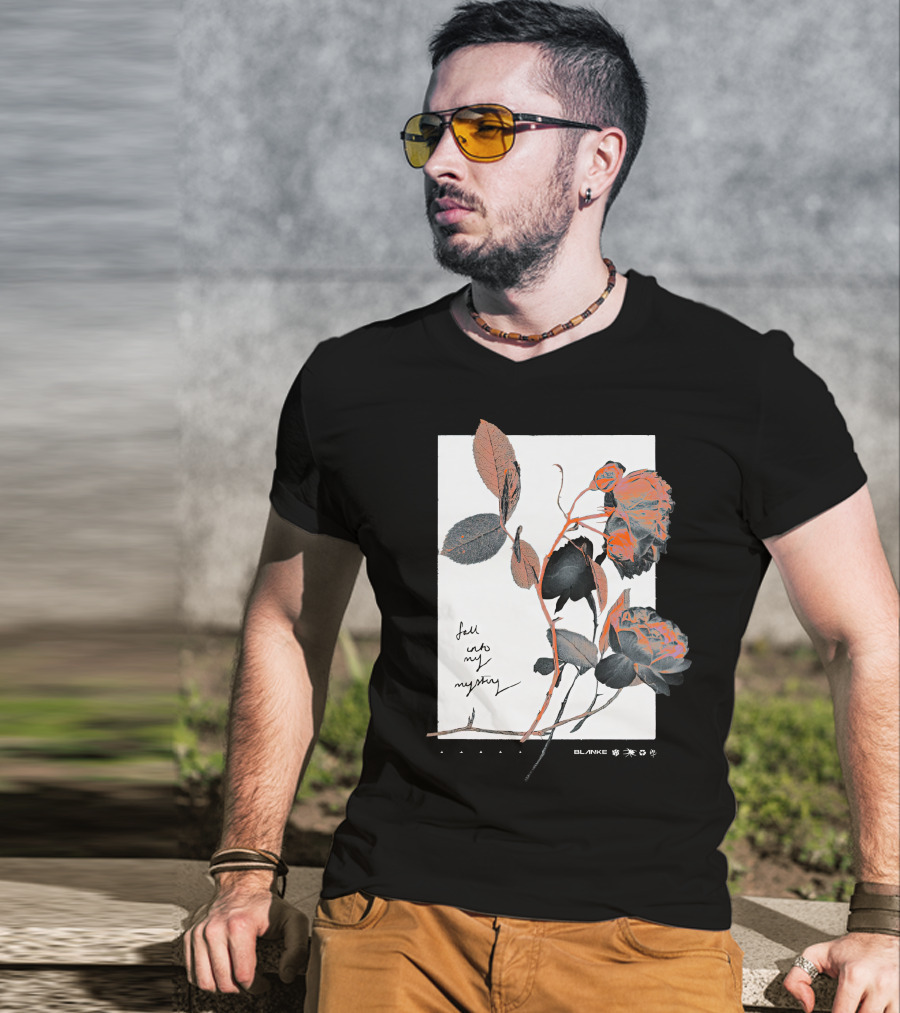 Blanke Fall Into My Mystery Roses T-Shirt