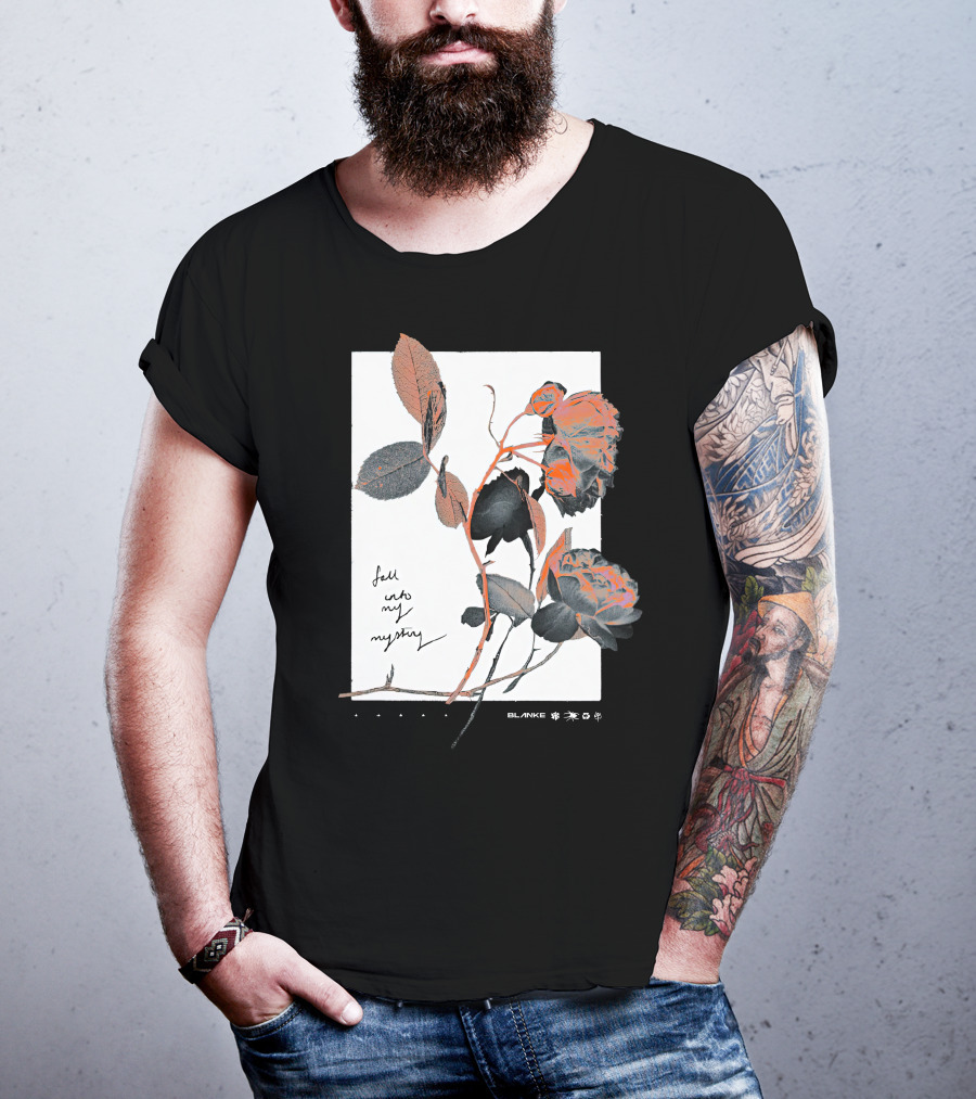 Blanke Fall Into My Mystery Roses T-Shirt