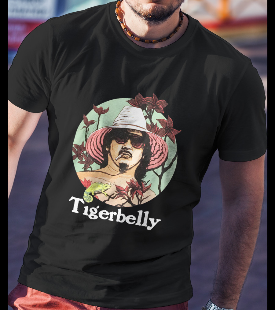 Tigerbelly Merch Hawaii Bobo Chameleon Tropical Hat Sunglasses T-Shirt
