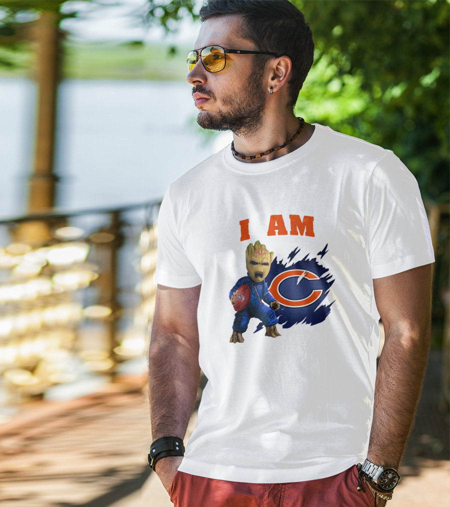 I Am Groot Chicago Bears Football C T-Shirt