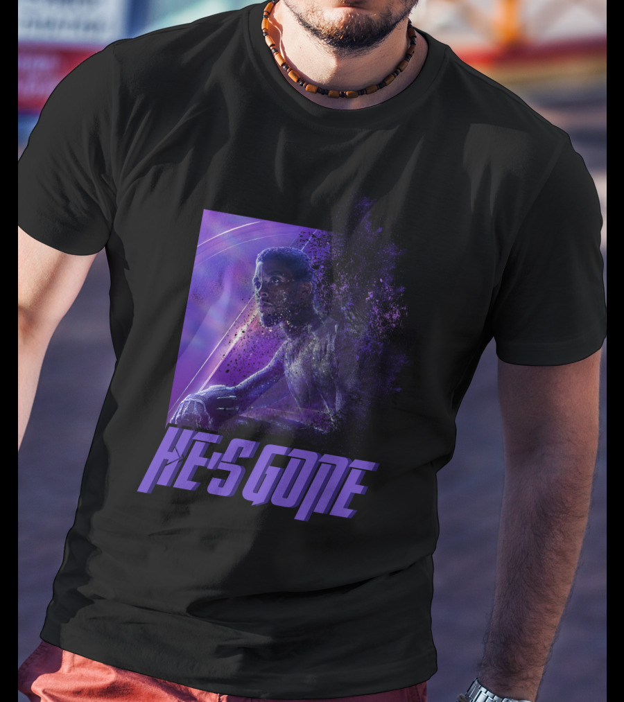 Black Panther He’s Gone Chadwick Boseman T-Shirt
