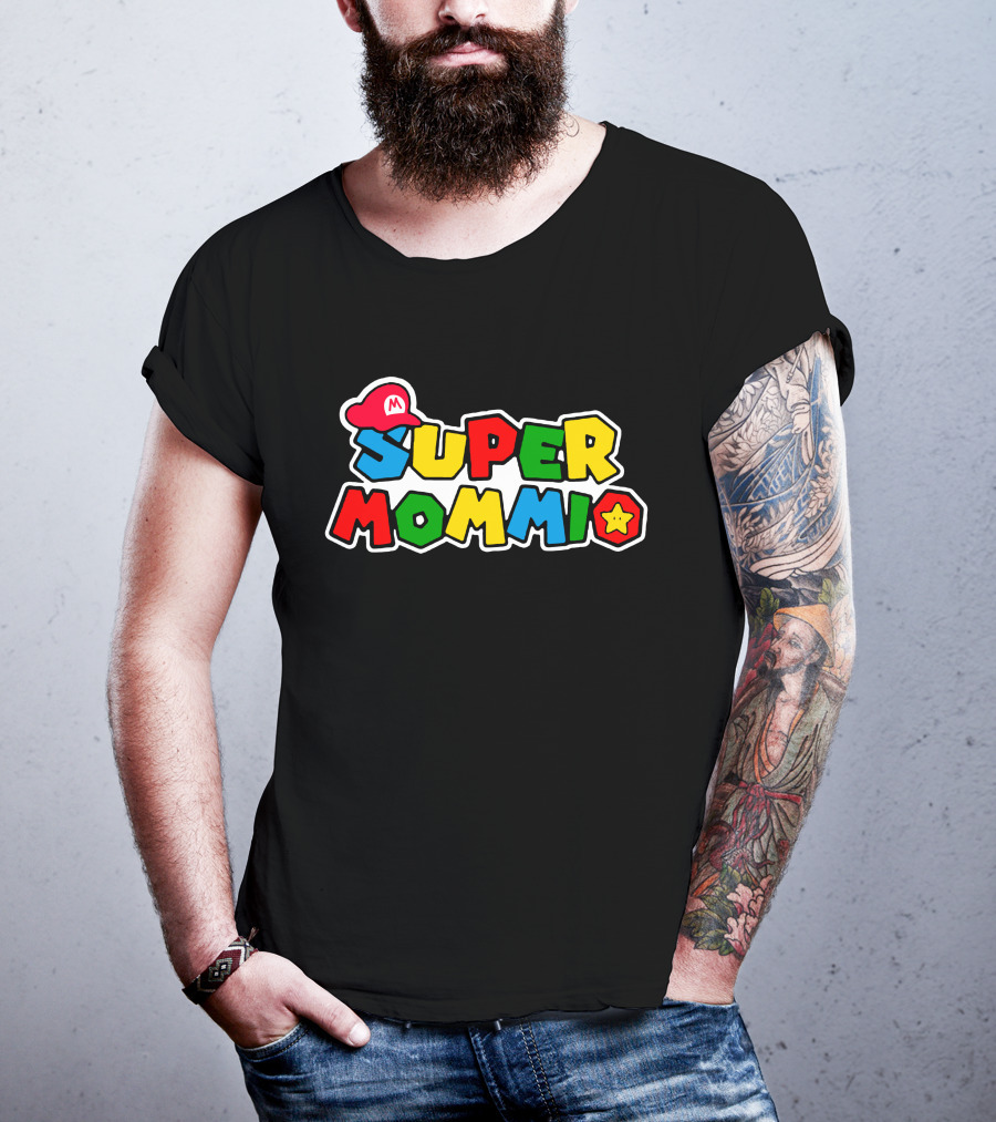 SUPER MOMMIO Mario-Inspired T-Shirt