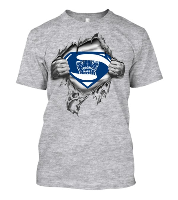 Toronto Maple Leafs Superman Logo Breakthrough T-Shirt