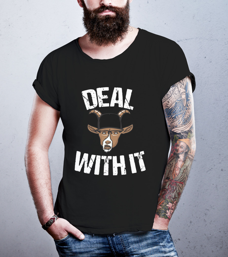 Deal With It Free Joe Kelly Goat T-Shirt