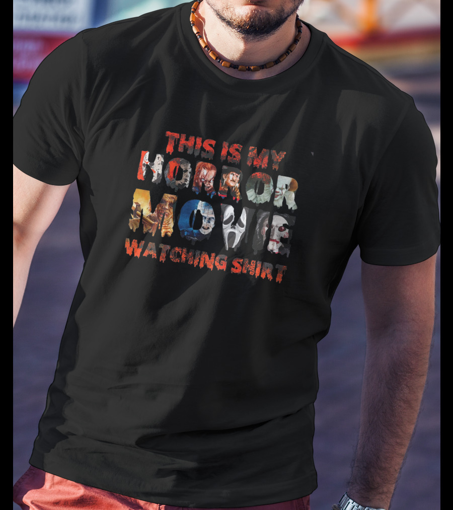 This Is My Horror Movie Watching T-Shirt