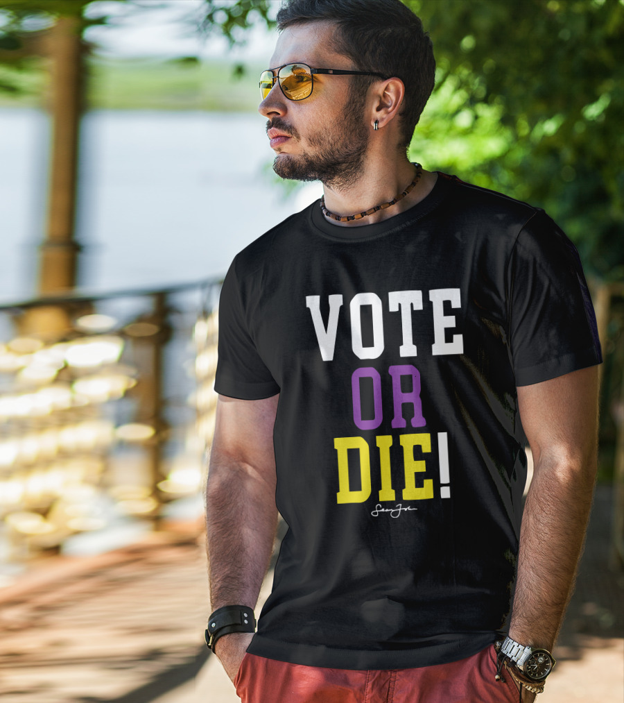 Vote Or Die Lebron James Signature T-Shirt