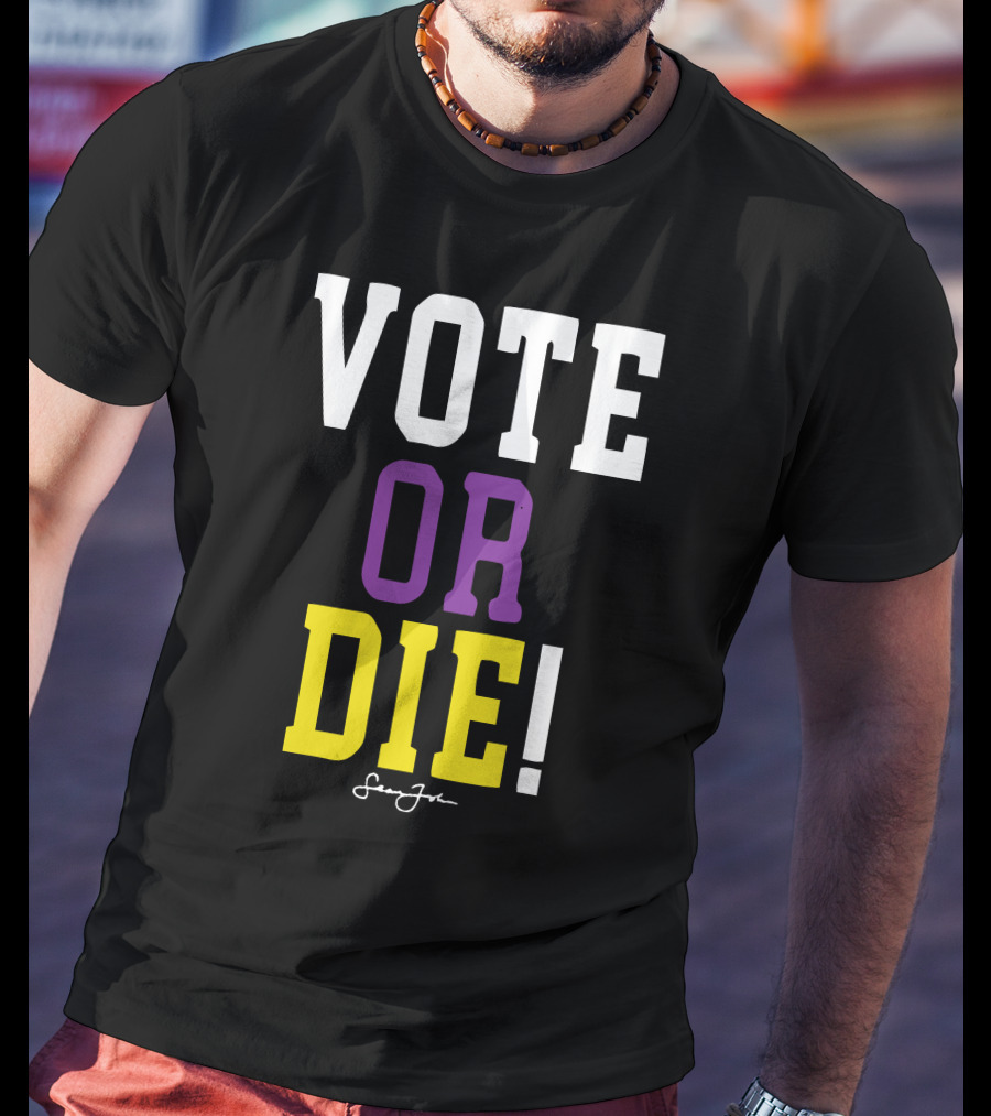 Vote Or Die Lebron James Signature T-Shirt