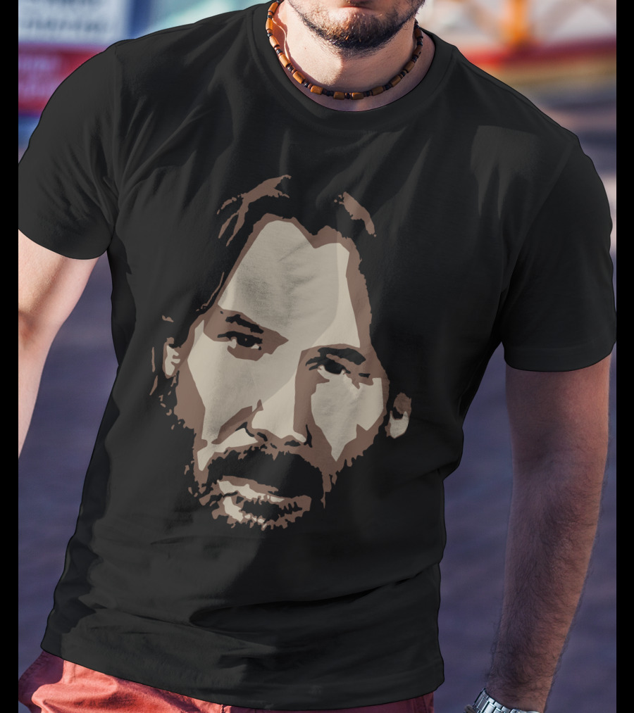 John Wick Movie Character Iconic Face T-Shirt