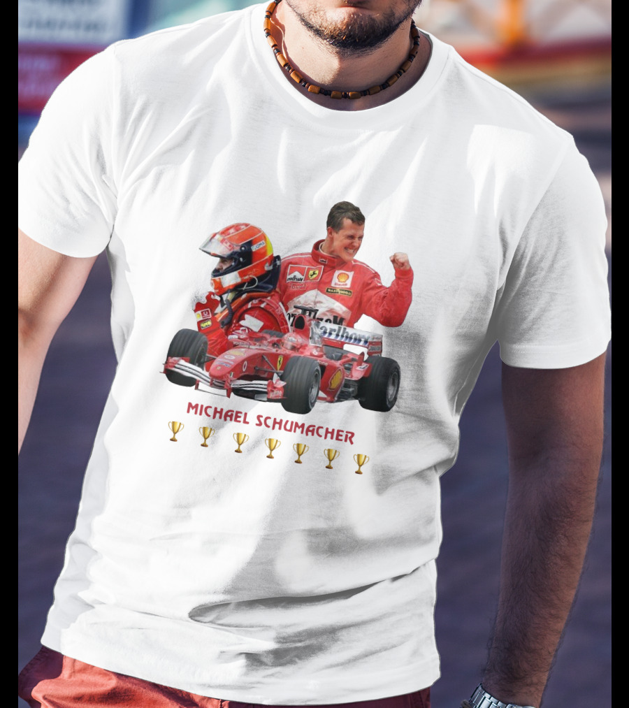 Michael Schumacher Ferrari Racing Champion Thank You For The Memories T-Shirt