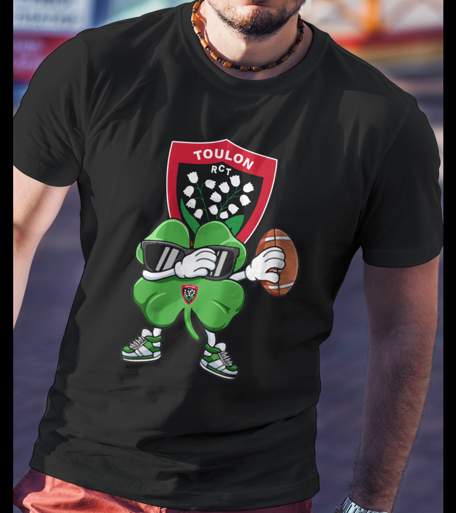 Toulon RCT Rugby Clover Shield T-Shirt