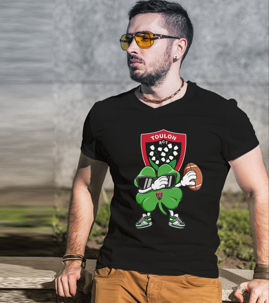 Toulon RCT Rugby Clover Shield T-Shirt
