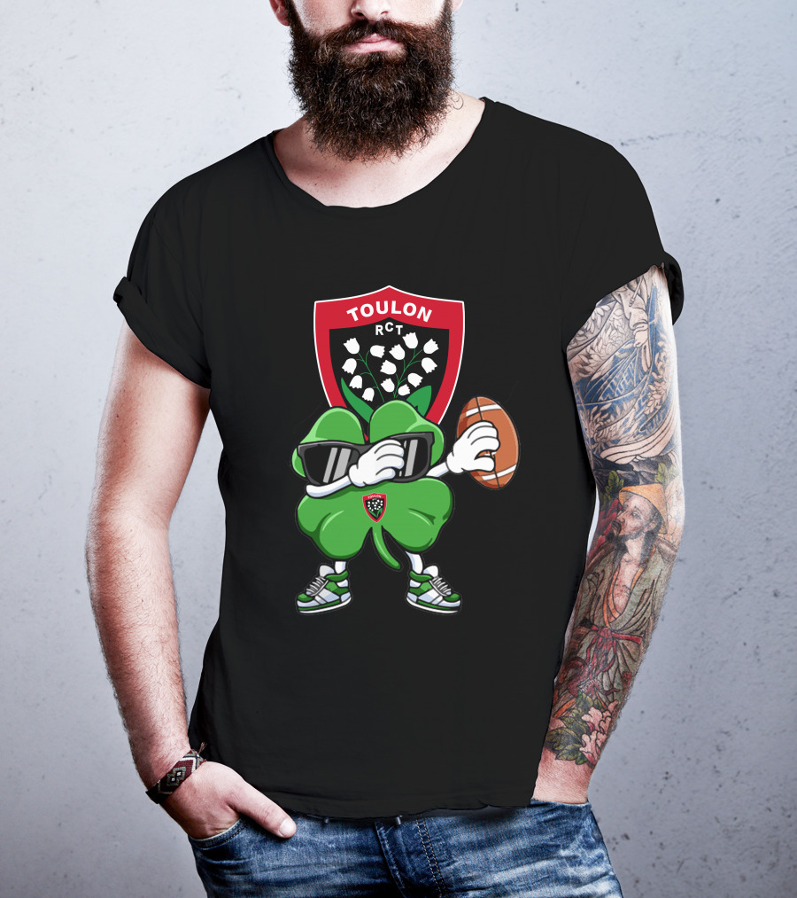 Toulon RCT Rugby Clover Shield T-Shirt