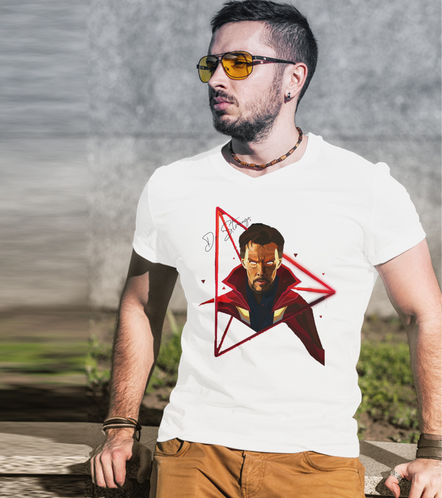 Dr Strange DS1009 Triangle Emblem T-Shirt