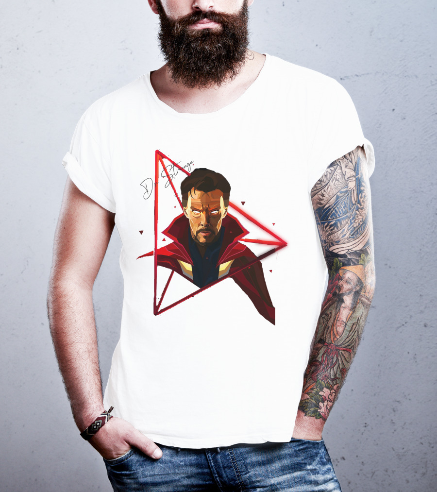 Dr Strange DS1009 Triangle Emblem T-Shirt