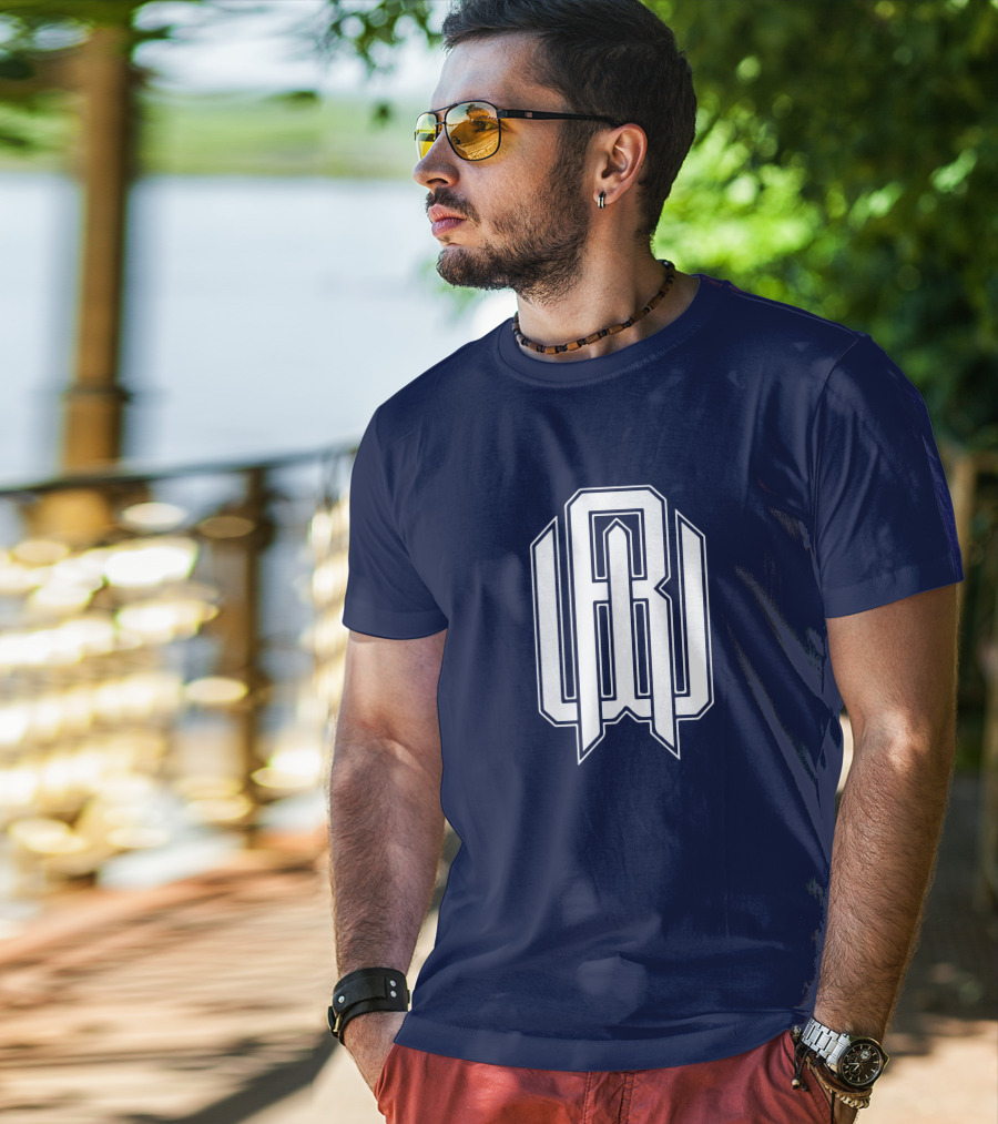 Raymond Warner Stylized Initials T-Shirt