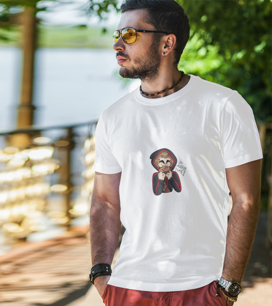 Skeppy It's Muffin Time Character T-Shirt